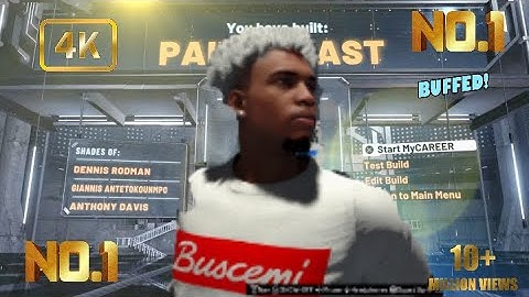 MY OFFICIAL BEST PAINT BEAST BUILD ON NBA 2K21! BECOME A DEMIGOD OF FINISHING *INSANE CONTACT DUNKS*