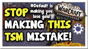 This TSM Setting Could Be Making You Lose Gold! Let