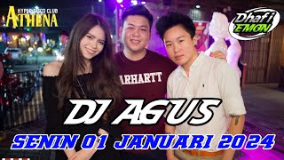 DJ AGUS TERBARU SENIN 01 JANUARI 2024 FULL BASS || ATHENA BANJARMASIN