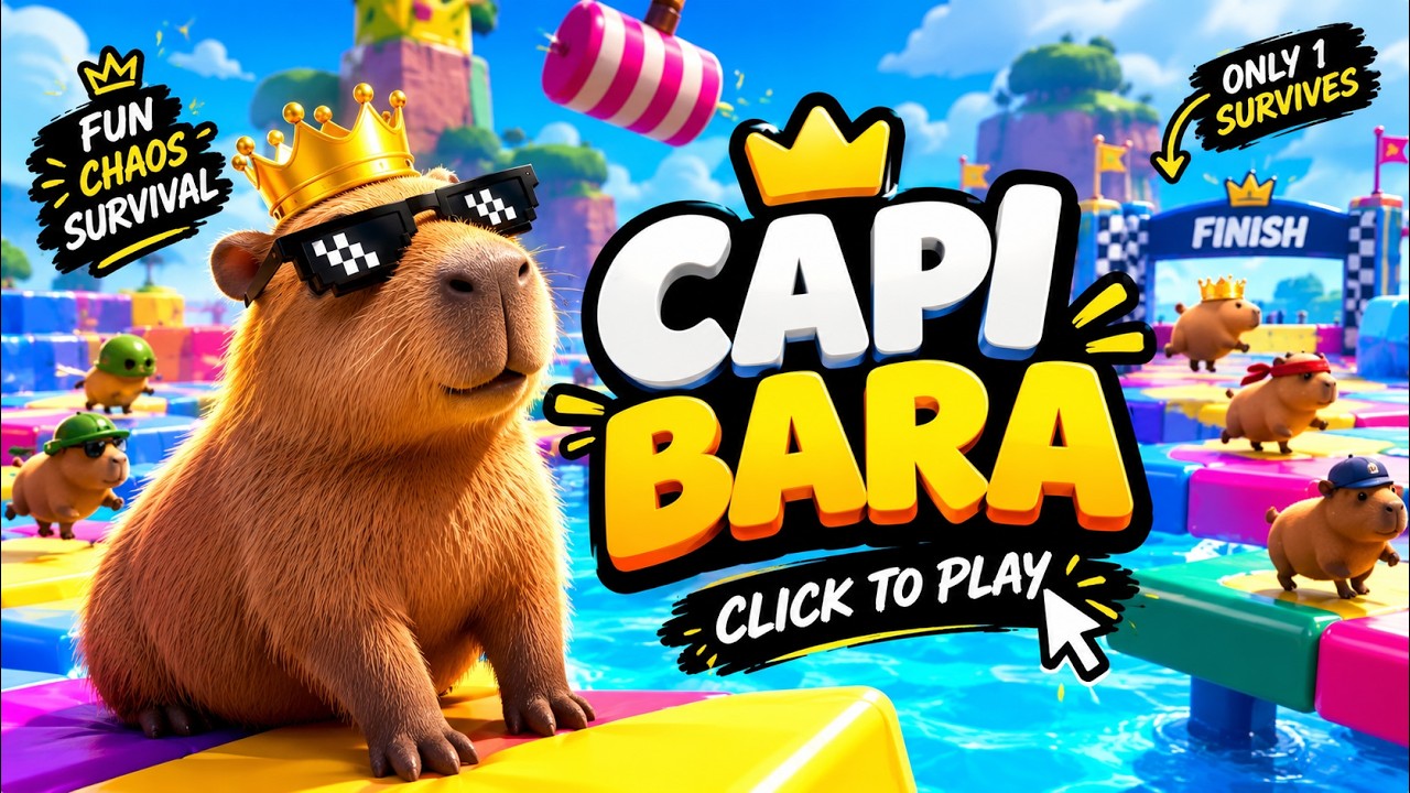 Capybara clicker game | live stream | chill Live - YouTube