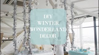 DIY: WINTER ONEDERLAND PARTY | (affordable decorations and game ideas!)