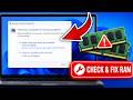 How to TEST RAM for ERRORS in WINDOWS FULL GUIDE (FIX RAM)