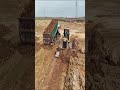 Extreme Construction Machines Working Nonstop in Massive Dirt Field #Reels
