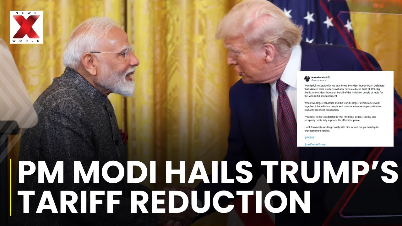 Премьер-министр Моди рад: на товары, произведенные в Индии, будут действовать сниженные тарифы до...