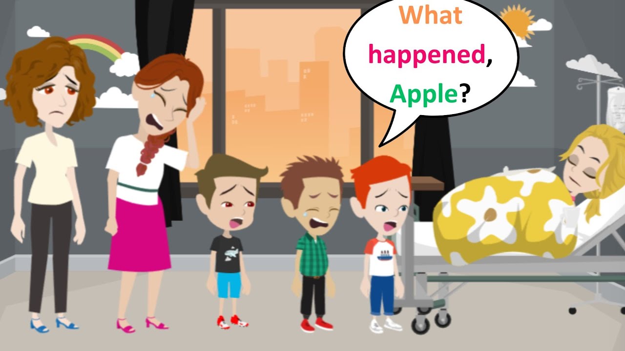 Please wake up, Apple The Movie - English Comedy Animated - Lucas