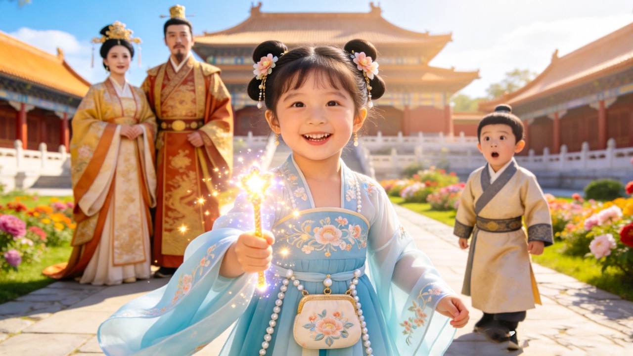 เจ้าหญิงวัย 3 ขวบ ใช้คาถาอมตะ!