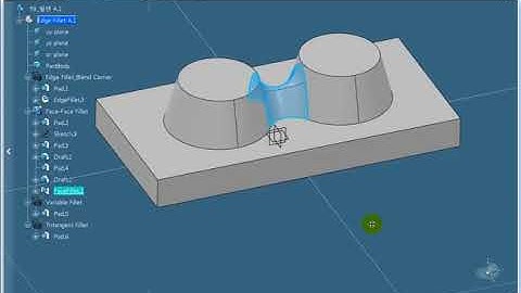 CATIA 3DEXPERIENCE Basic Fillet