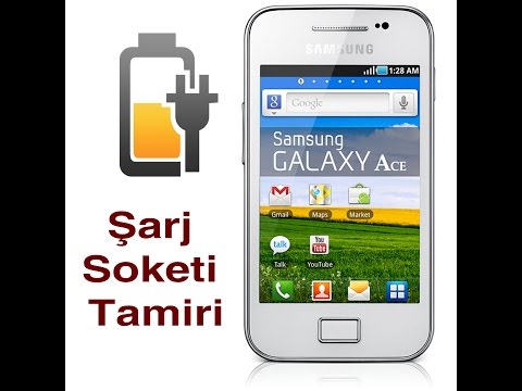 Galaxy Ace S5830i Şarj Soketi Tamiri - Galaxy Ace Charging Socket Repair