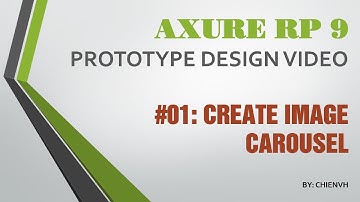 Axure RP 9: #01 Create Image Carousel in Axure