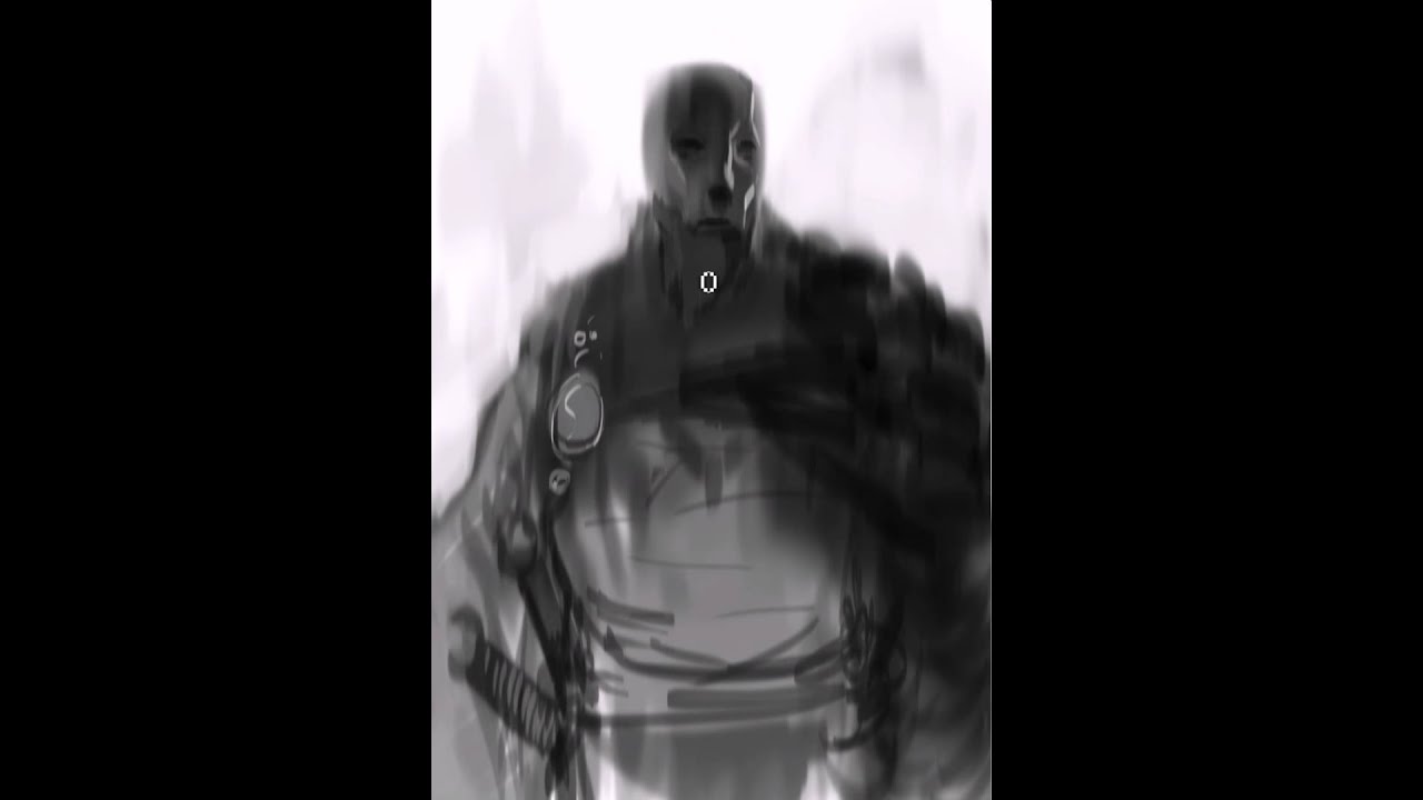 18 min speed painted viking, in photoshop