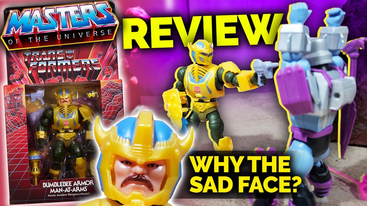 Обзор Motu X Transformers Bumblebee Armor Man-at-Arms! Всё отлично!