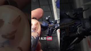 PART 6 of Kitbashing a CUSTOM Deathcorps of Kreig mini #minis#warhammer#warhammer40k#kitbash #custom