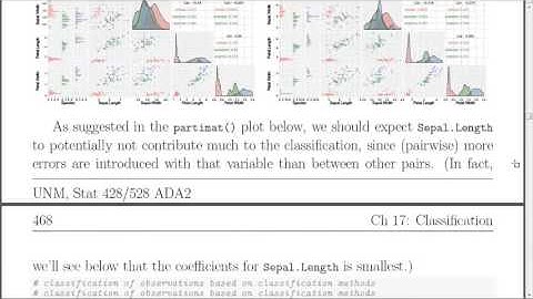 ADA2 Ch 17-2 Classification, UNM Stat 428/528
