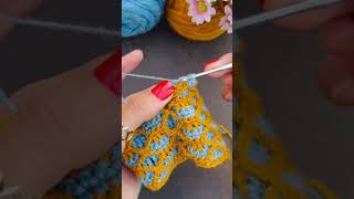 Wow crochet 2 color blanket pattern