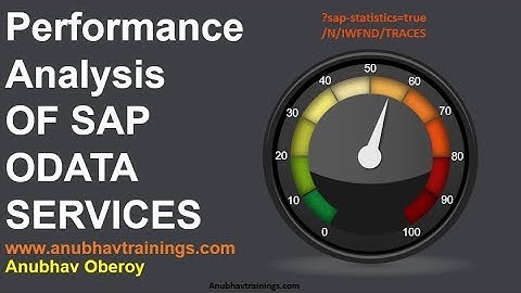 Analyze performance of SAP OData  Services | Gateway Trace for SAP OData Services