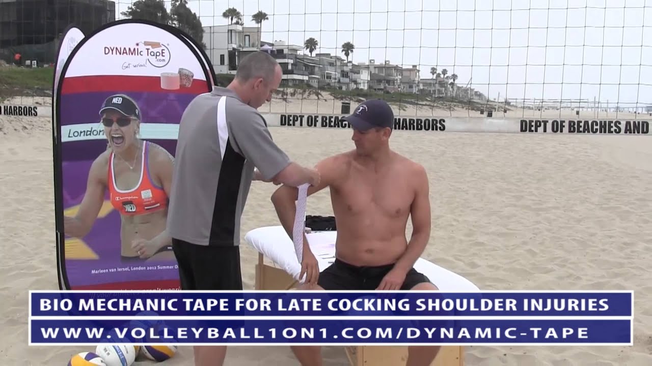 Volleyball Spiking & Arm Swing Technique - Fixing Late Cocking Using Bionic Tape
