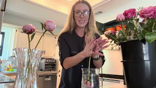 How to Open Peony Blooms FAST 🌸✨ Floral Hack Tutorial