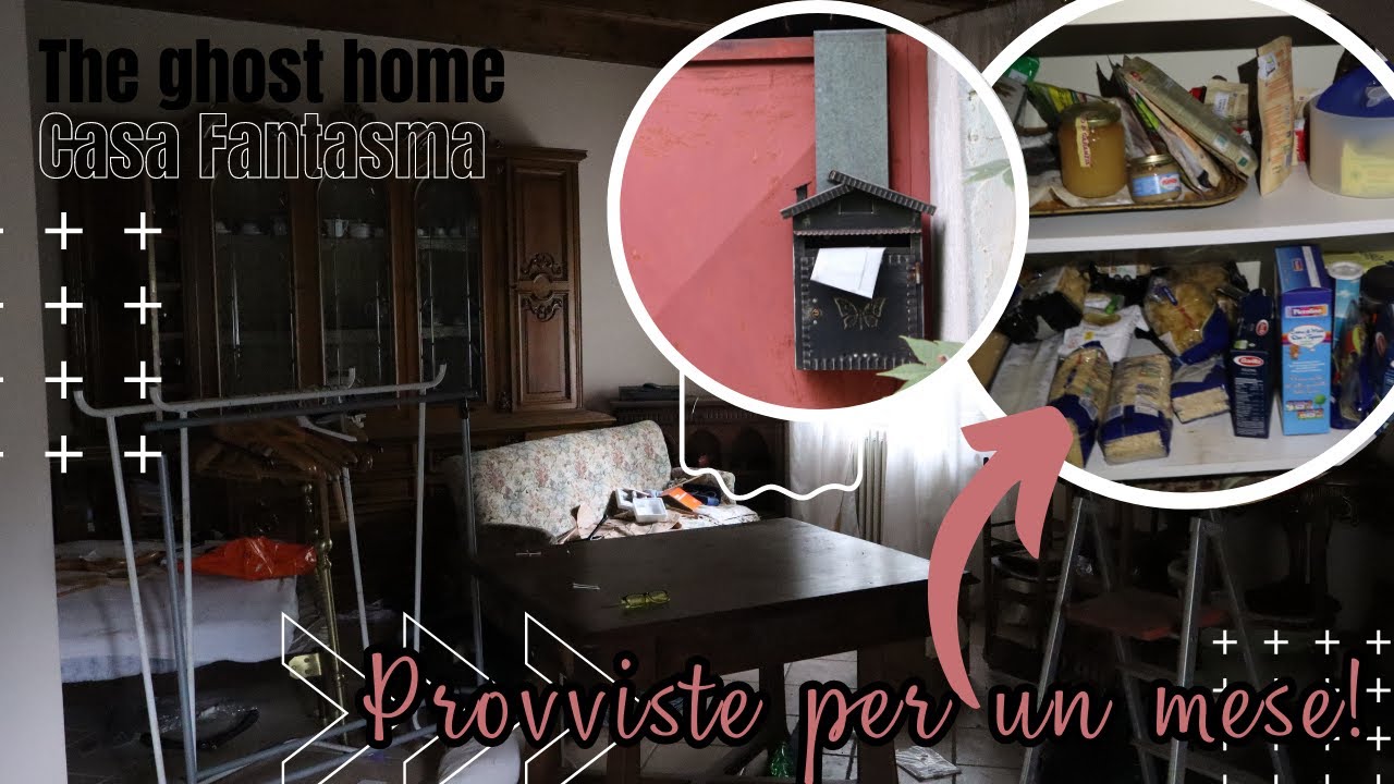 Trovo mobili pieni di cibo! Sembra che siano scappati!