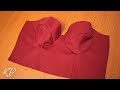 BUSTIER TOP WITH CUPS PATTERN TUTORIAL | KIM DAVE