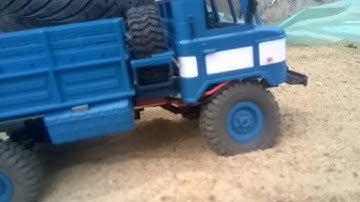 WPL B-24 (GAZ 66) on sand in slow motion