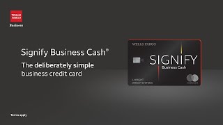 Signify Business Cash By Wells Fargo Apparel 15