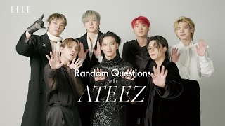 ATEEZ On Who Does The Best Aegyo, What Cheers Them Up, and More | Random Questions