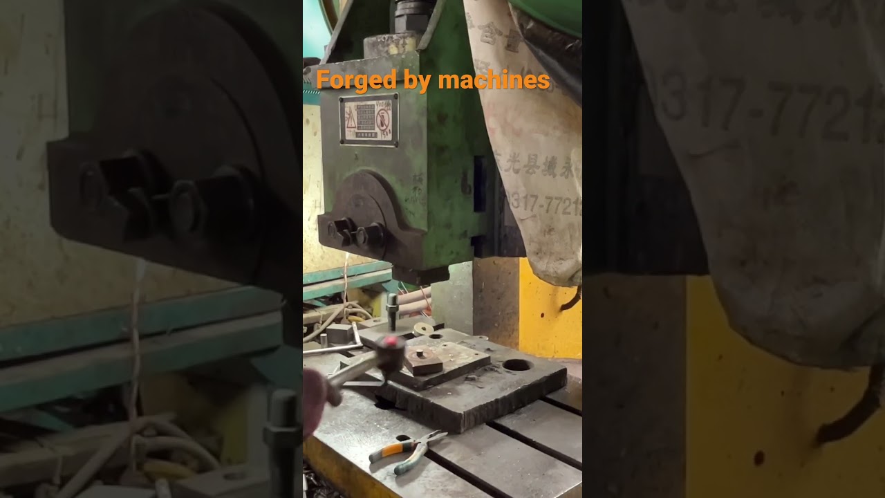 Forged riggings by machines