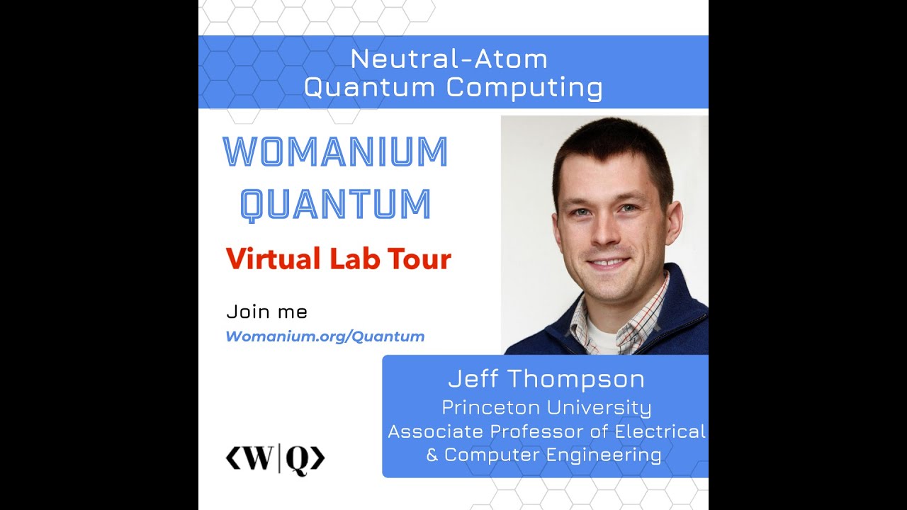 WOMANIUM QUANTUM : DAY 17 ❯ PRINCETON LAB TOUR + Neutral-Atom Quantum Computing + Bloch Sphere
