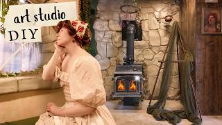 I BUILT my dream WHIMSICAL art studio!