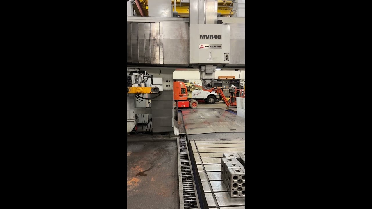 Mitsubishi MVR-40 CNC Double Column Vertical Machining Center