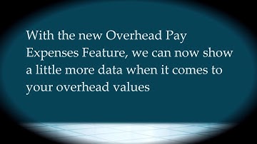 Estimating software for painting contractors | Overhead Summary Form