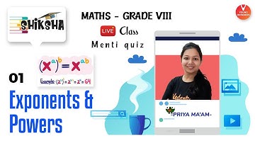 Exponents And Powers L1 | NCERT Class 8 Maths | Chapter 12 | Young Wonders | Priya Ma
