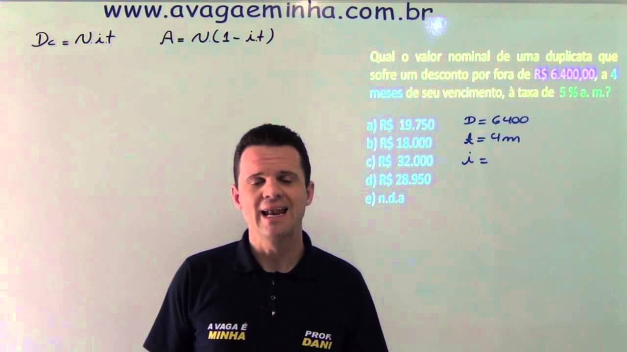 Juros e descontos simples aula 03 mpeg4