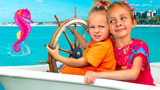Морское путешествие | Большое и Маленькое | Майя, Маша, Мия | Детские песни