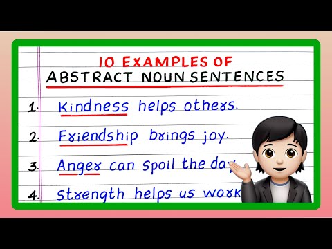 What Are The 10 Examples Of Abstract Nouns
