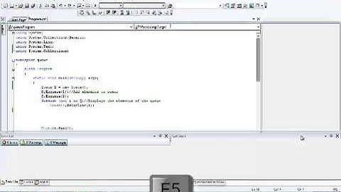 How to work with Queues in C#