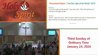 Third Sunday of Ordinary Time - January 24, 2026