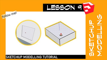 Sketchup Modelling Tutorial 9 - Push/Pull Tips and Tricks You Didn