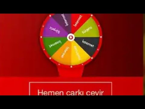 VODAFONE ÇARKI FELEK HİLESİ  %100