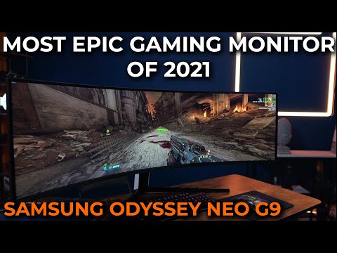 Newegg Studios Computer TV Commercial Most Epic Gaming Monitor of 2021 Samsung Odyssey Neo G9 49" Gaming Monitor Check Out The Tech