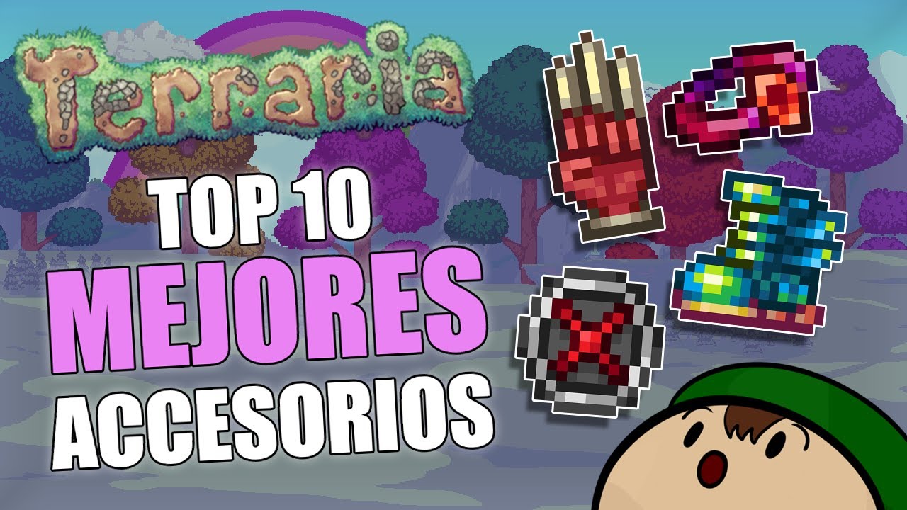 [Terraria 1.4.3] Top 10 Mejores Accesorios del Juego - YouTube