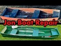 Budget 1963 sears jon boat repair and restoration