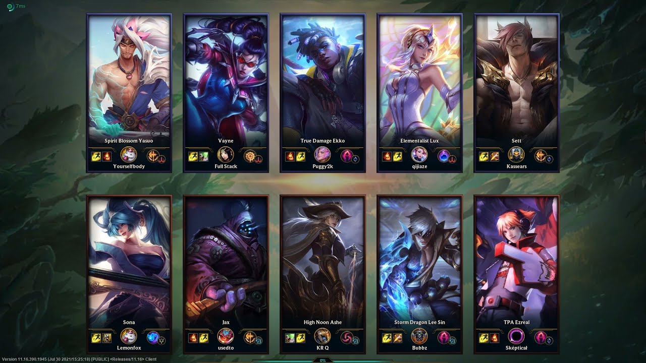 Vayne ADC League of Legends Gameplay Patch 11.16