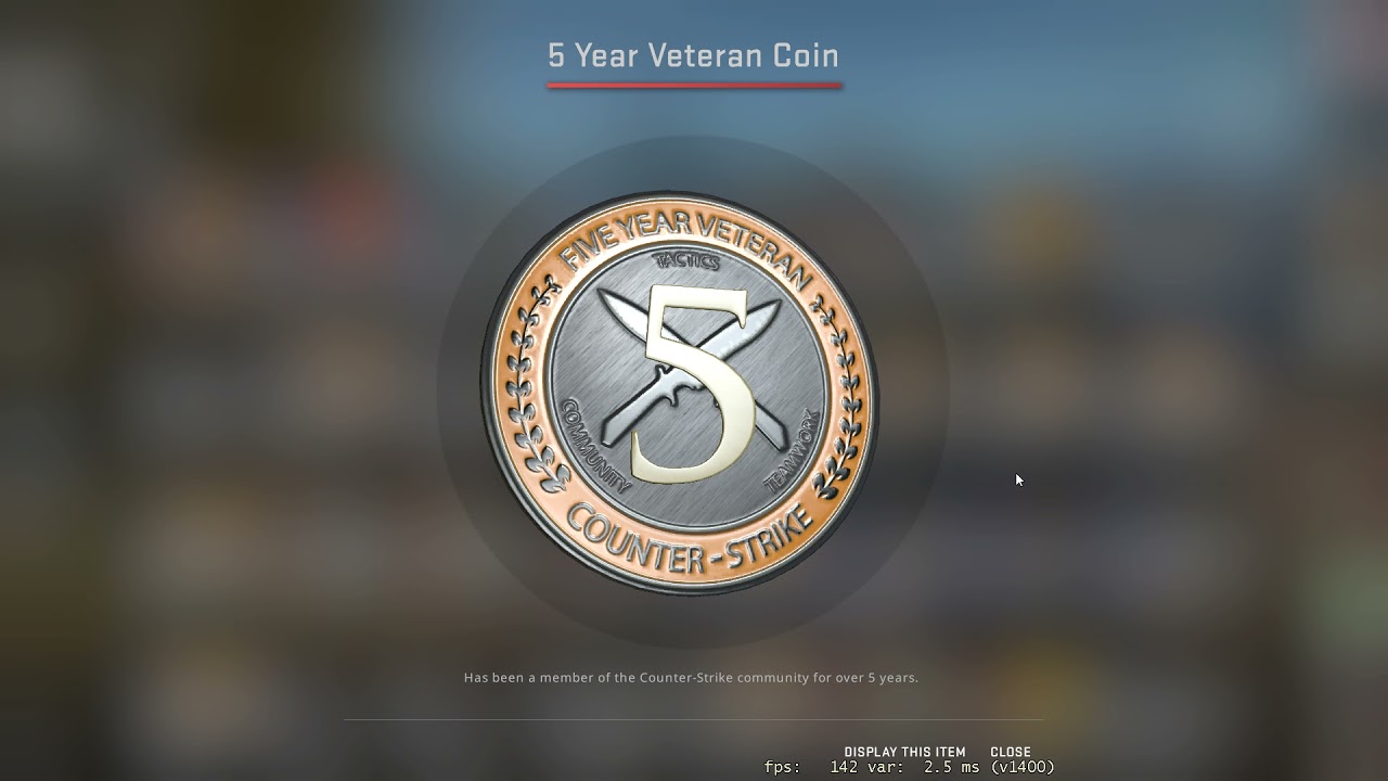 5 Year Coin ;))))
