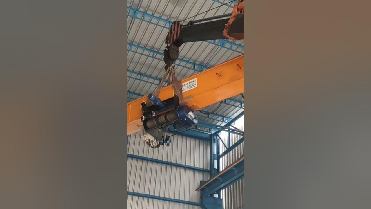 overhead crane erection