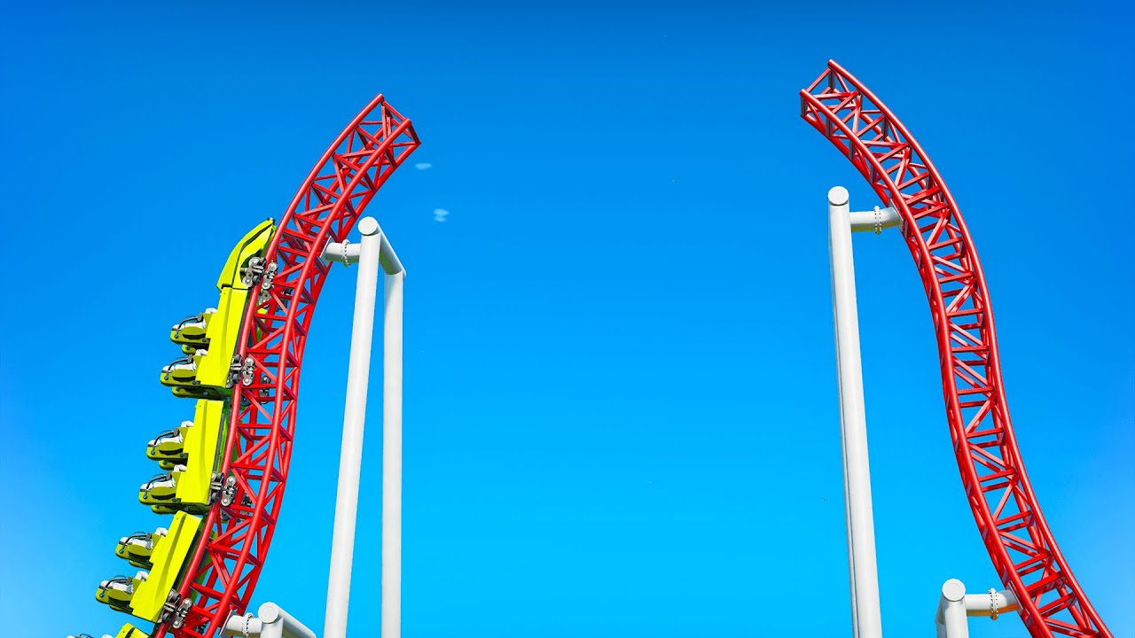 Leap of Death Roller Coaster – Planet Coaster - YouTube