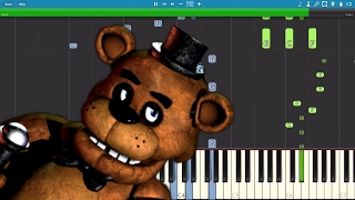 FNAF Piano Medley - The Living Tombstone 1 2 3 4 - Piano Cover Version chords