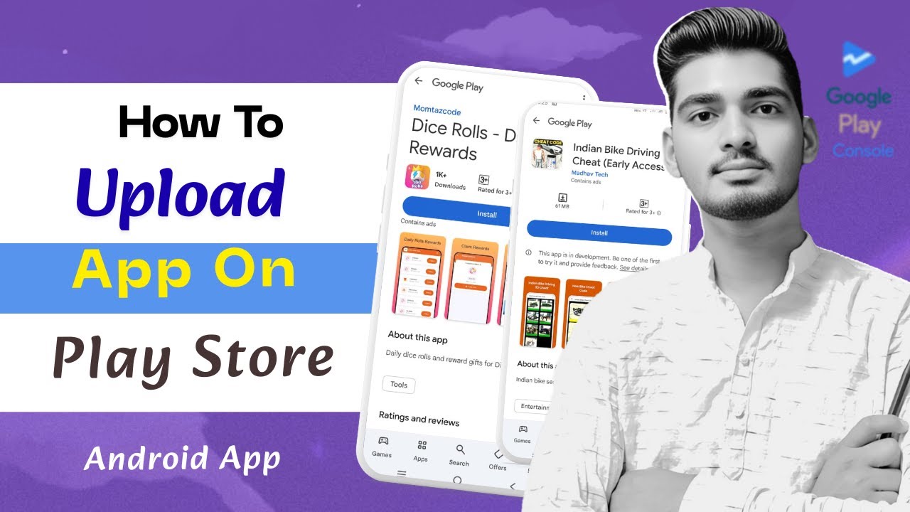 Play store pe app kaise upload kare | how to publish app on play store ...