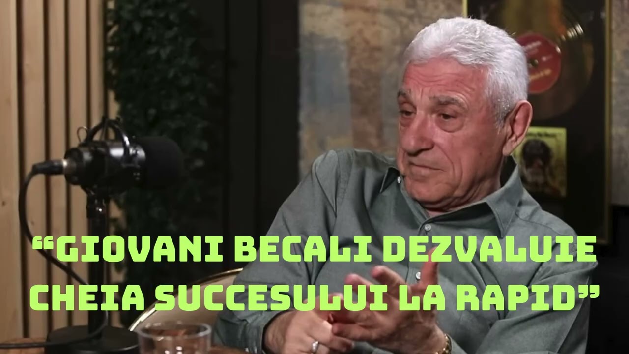 Giovani Becali dezvaluie cheia succesului la Rapid