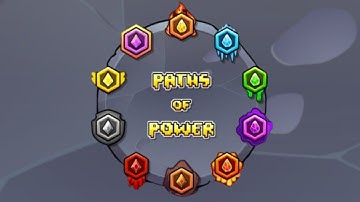 ALL PATHS OF POWER COMPLETE | Geometry Dash 2.2